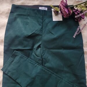Calvin Klein Teal Green Trousers